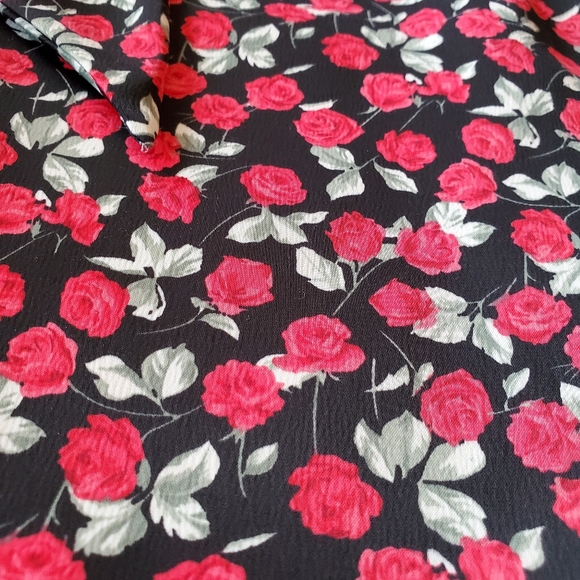 🎈2/$50 Zara Rose Peplum Blouse - Picture 12 of 16